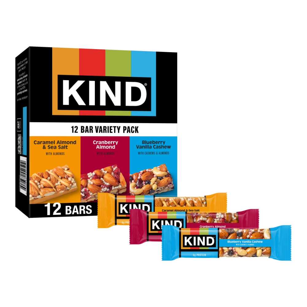 12-Pack KIND Healthy Snacks Bars (Variety Pack)