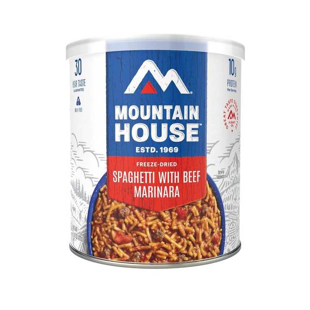 Mountain House Spaghetti w/ Beef Marinara #10 Can