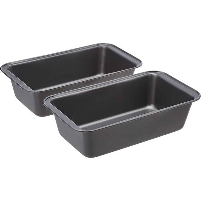 2-Pack Amazon Basics Bread Loaf Pan (9.5" x 5")