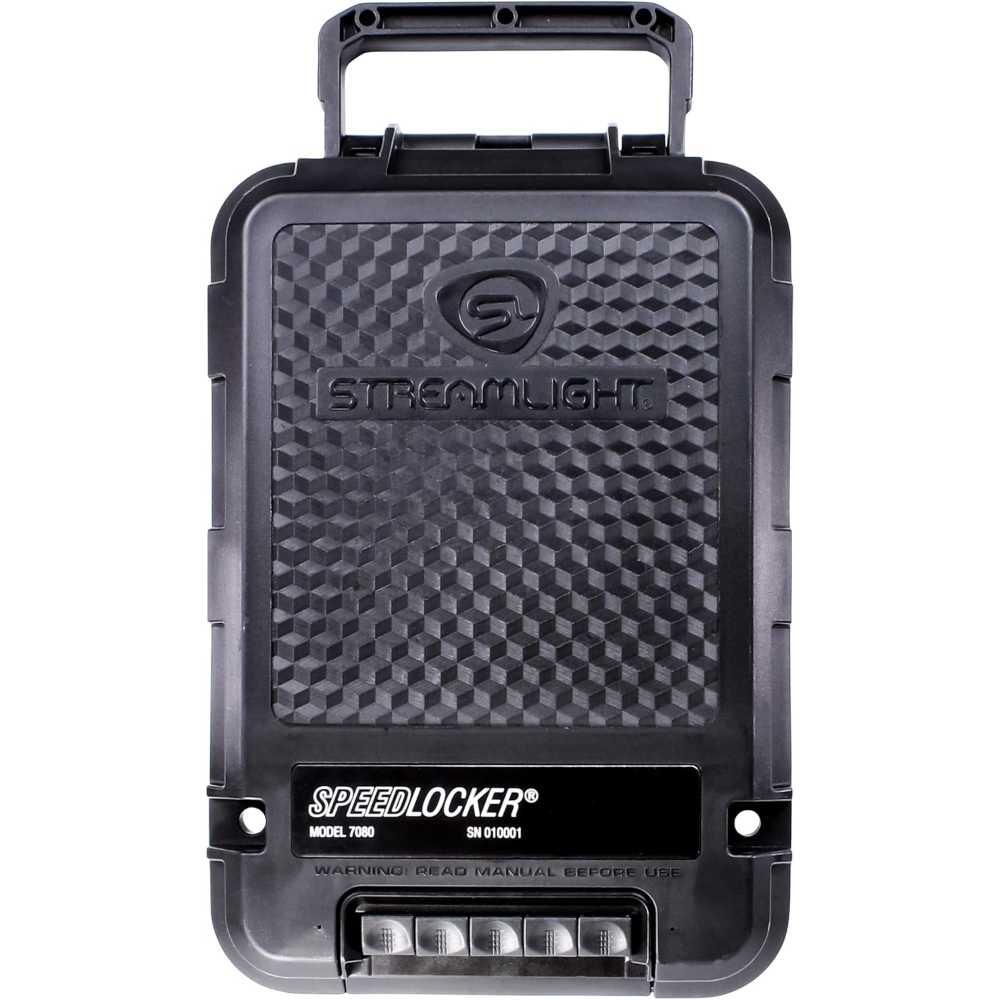 Streamlight SpeedLocker Portable Lockable Storage Container w/ Mechanical Keypad