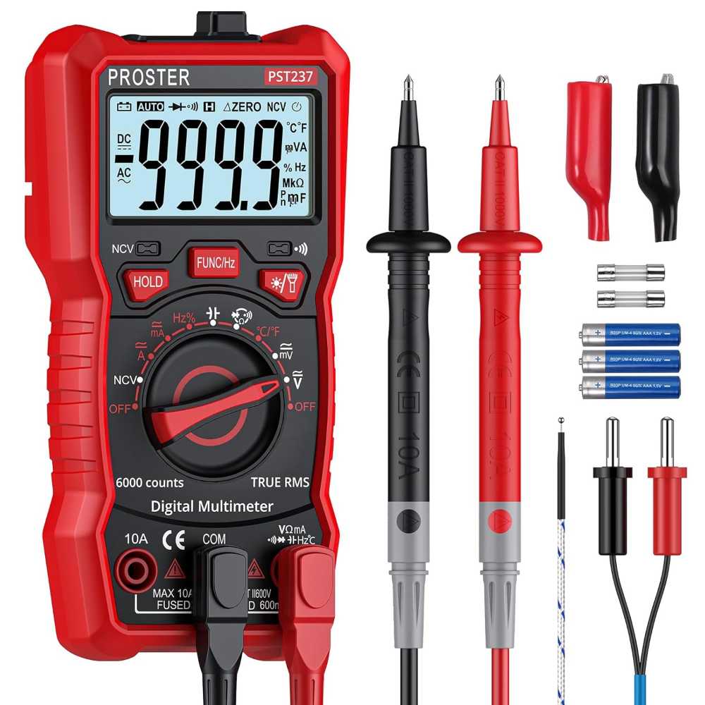 Proster 6000-Counts Multimeter