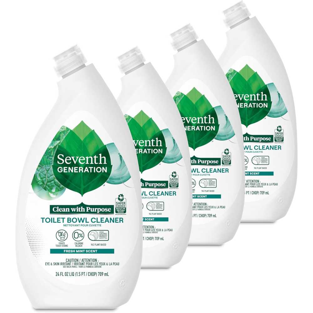 6-Pack Seventh Generation Toilet Bowl Cleaner, 24 oz.