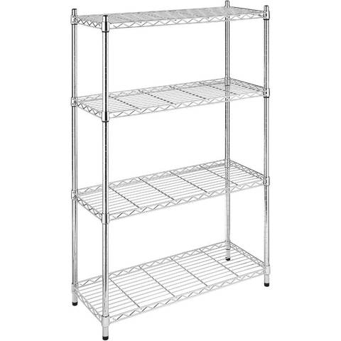 Whitmor 4-Shelf Heavy Duty Storage Shelving Unit