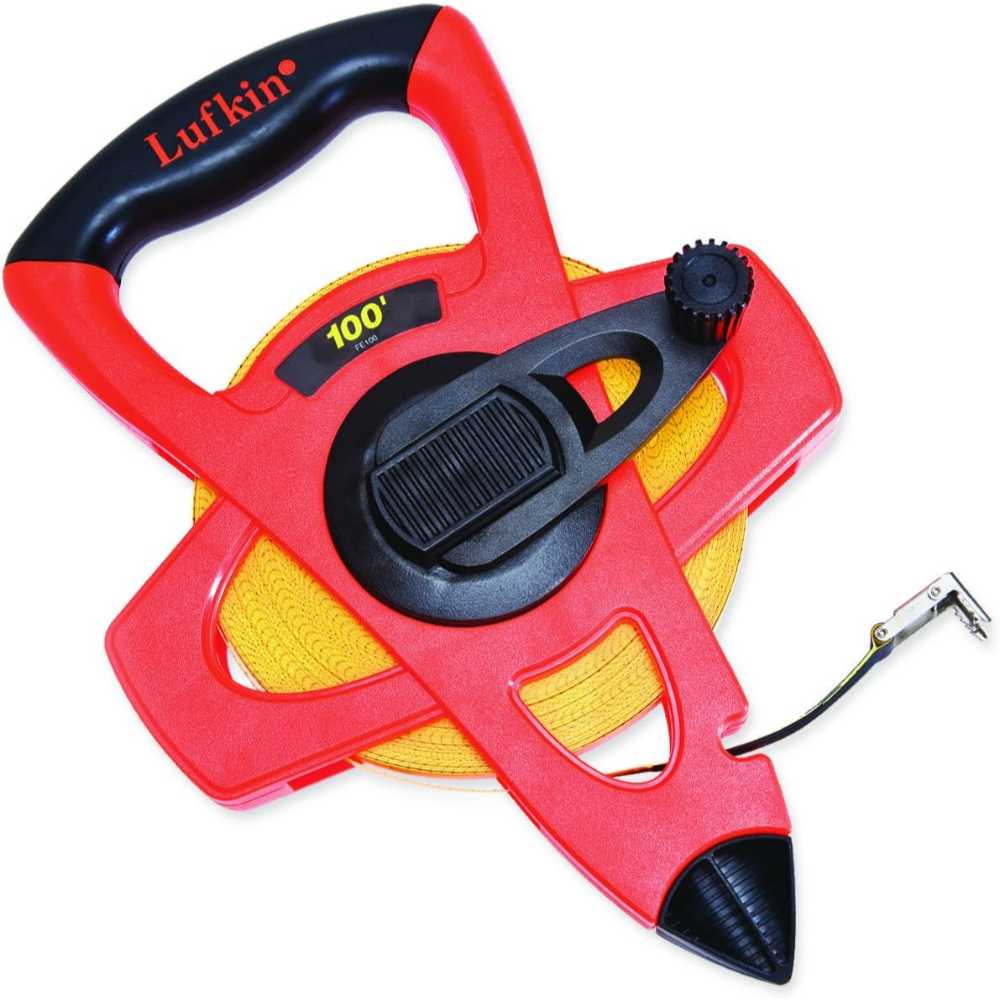 Crescent Lufkin 164' Hi-Viz Orange Fiberglass Tape Measure