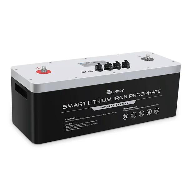 Renogy 48V 50Ah LiFePO4 Smart Battery