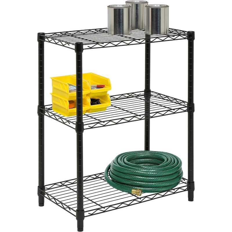 Honey-Can-Do 3-Tier Adjustable Shelving Unit