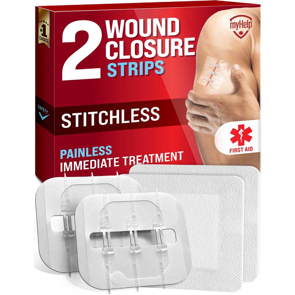 2-Pack MyHelp Emergency Wound Closure Strips
