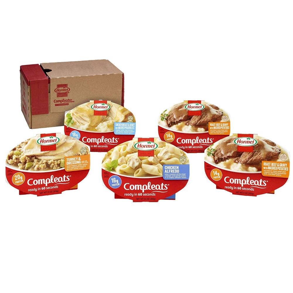 5-Pack Hormel Compleats Protein Variety Pack