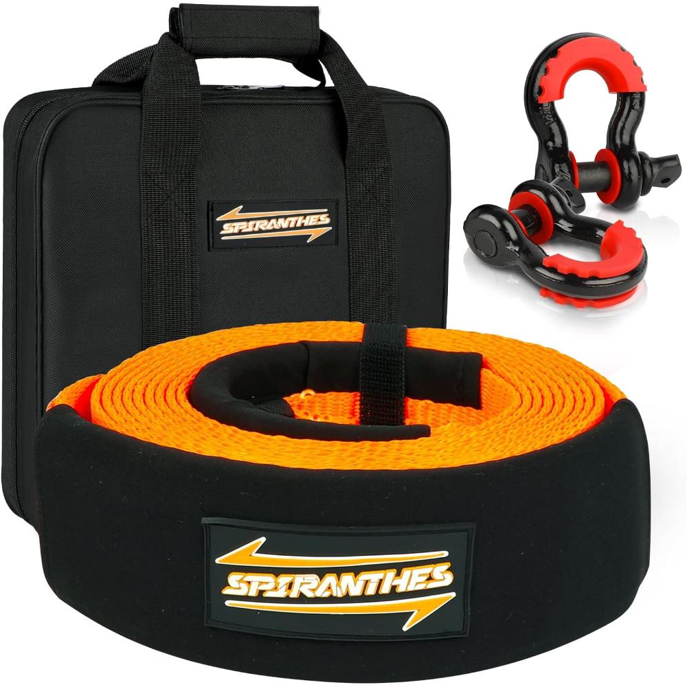 Zostera Heavy Duty 35,000 lb. 3" x 20' Recovery Tow Strap