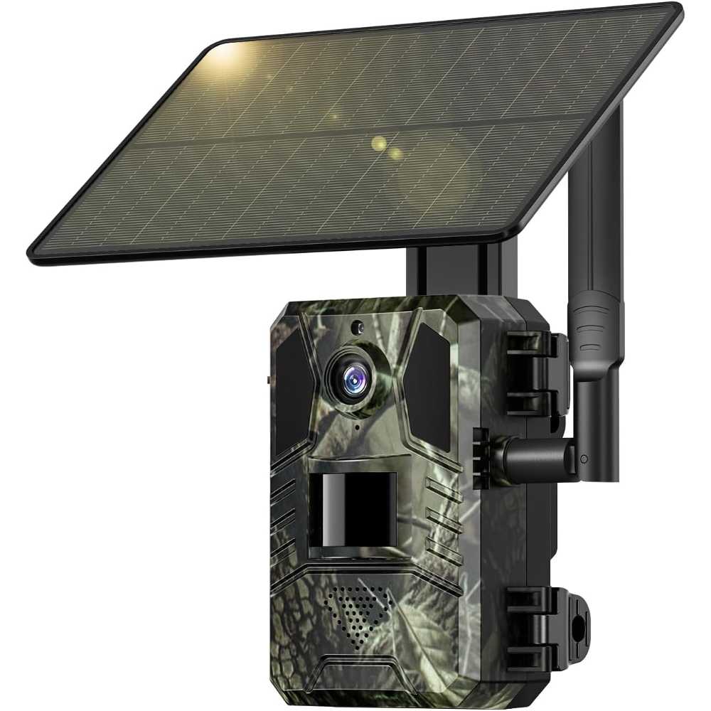 Prime Members: Sehmua 4G Solar 3rd Gen Cellular Trail Camera w/ Live Streaming