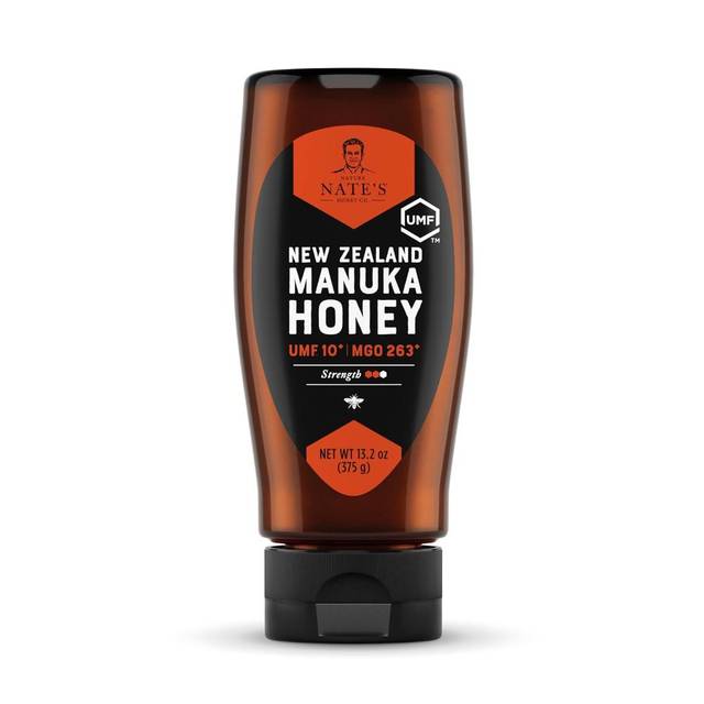Nate's New Zealand Manuka Honey, 13.2 oz. (MGO 263+)