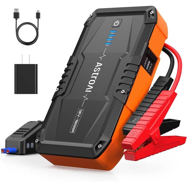 Lightning Deal: AstroAI S8 1500A Portable Jump Starter