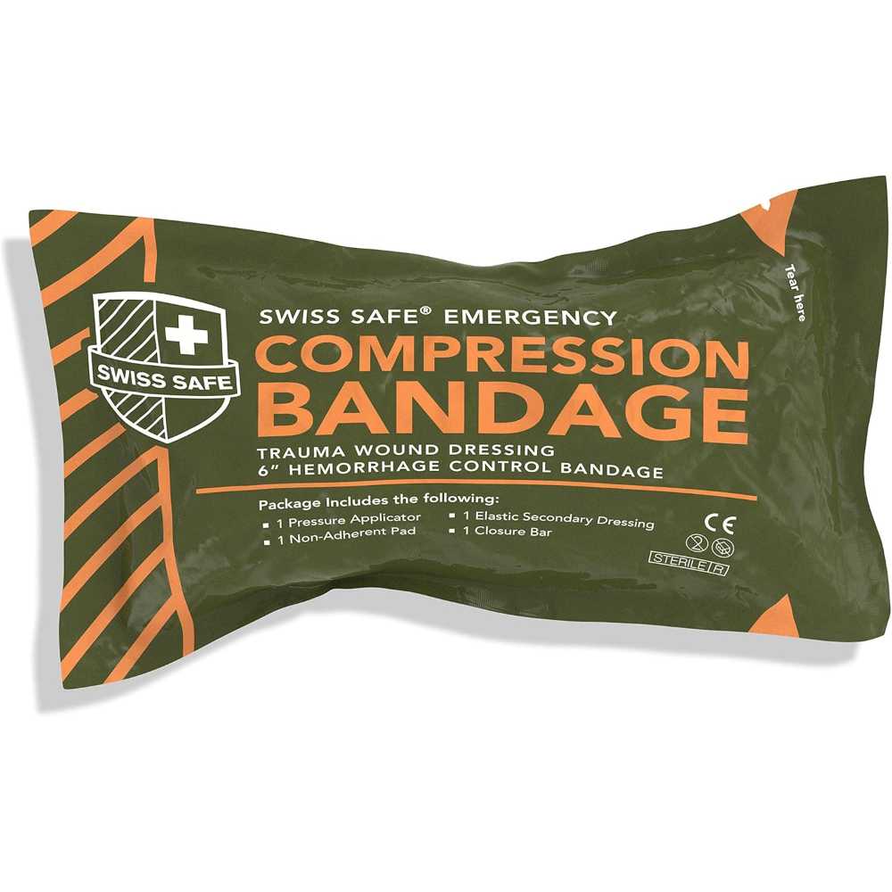 Swiss Safe 6" Israeli Bandage