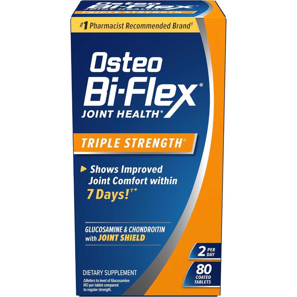 80-Pack Osteo Bi-Flex Triple Strength Joint Health Supplement