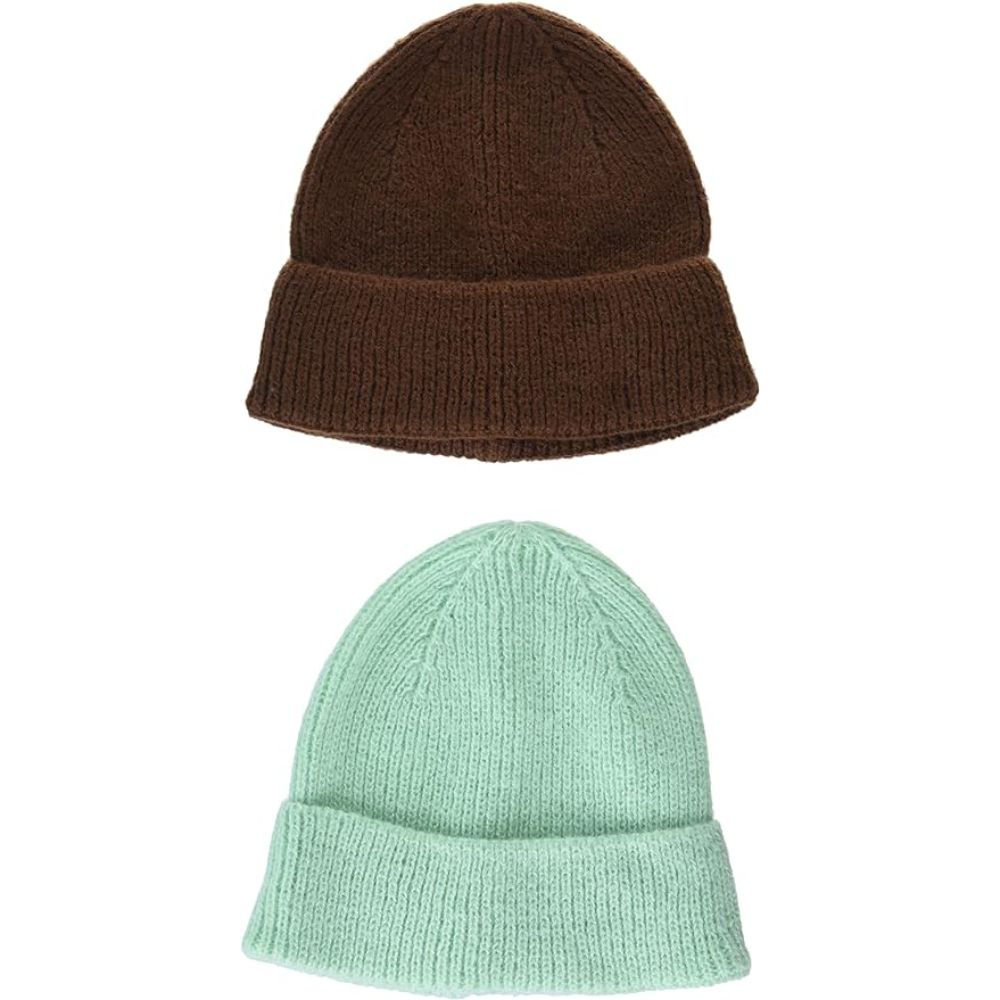 2-Pack Amazon Essentials Knit Beanie Hat