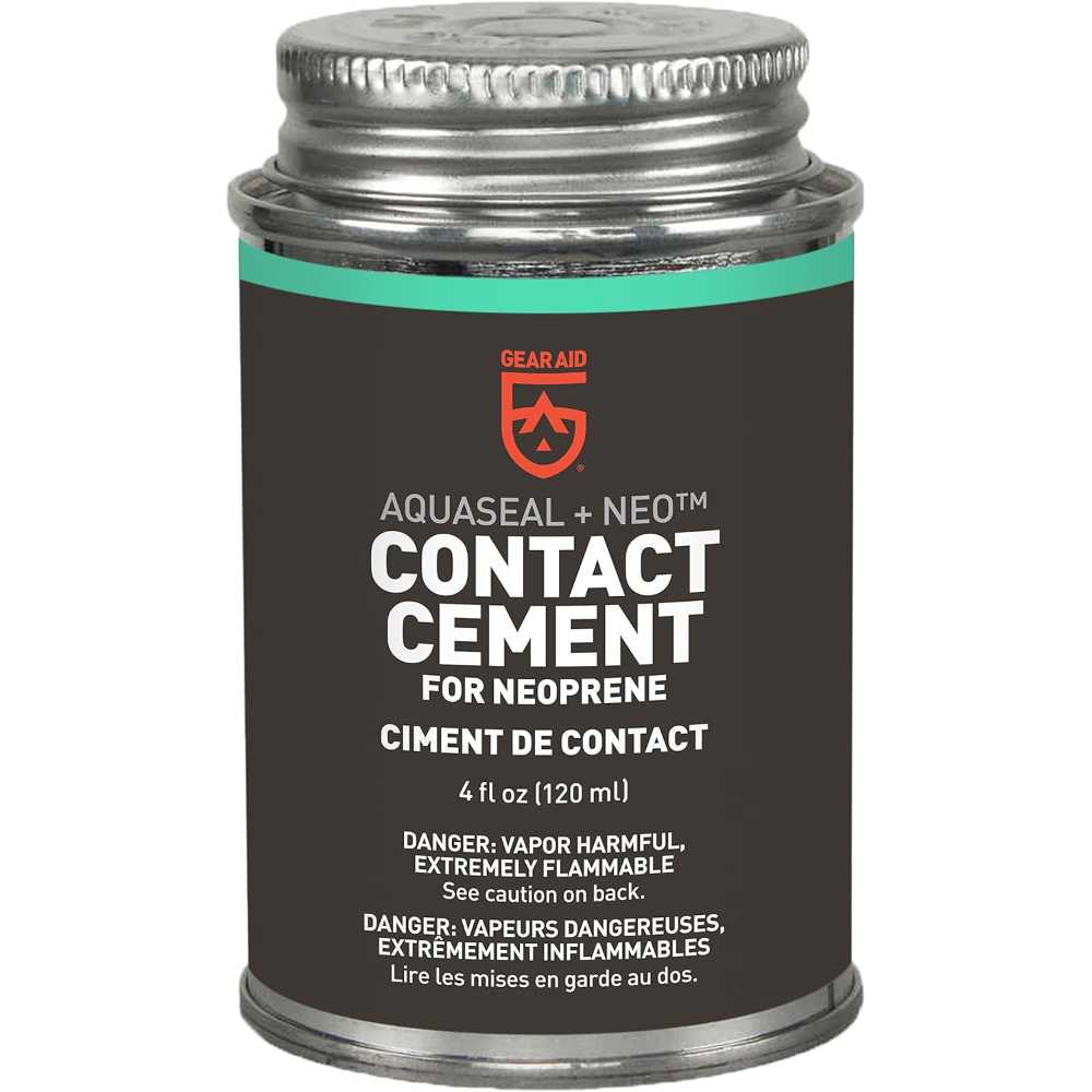 Gear Aid Aquaseal NEO Neoprene Contact Cement, 4 oz.