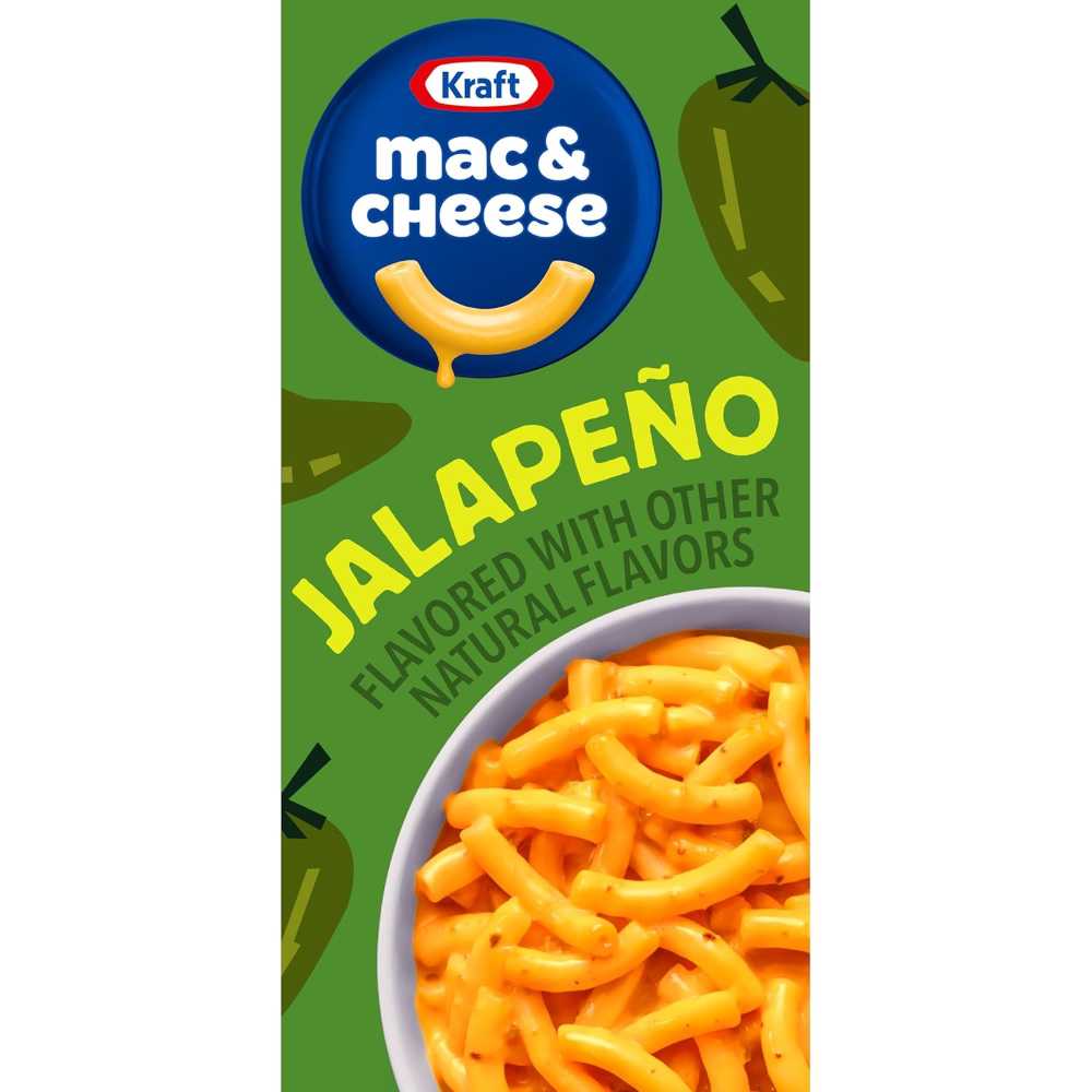 Kraft Jalapeño Macaroni & Cheese Dinner, 7.25 oz.