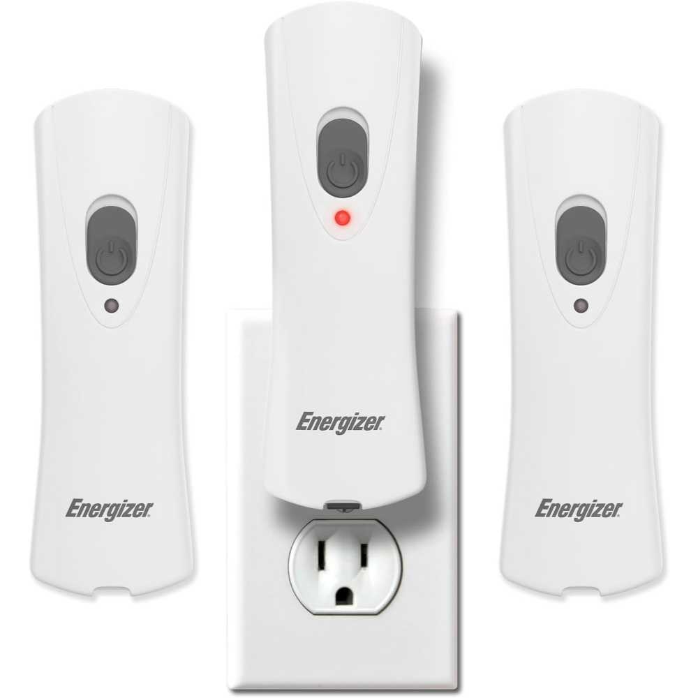 3-Pack Energizer Weatheready Rechargeable Plug-in Flashlight for Outages