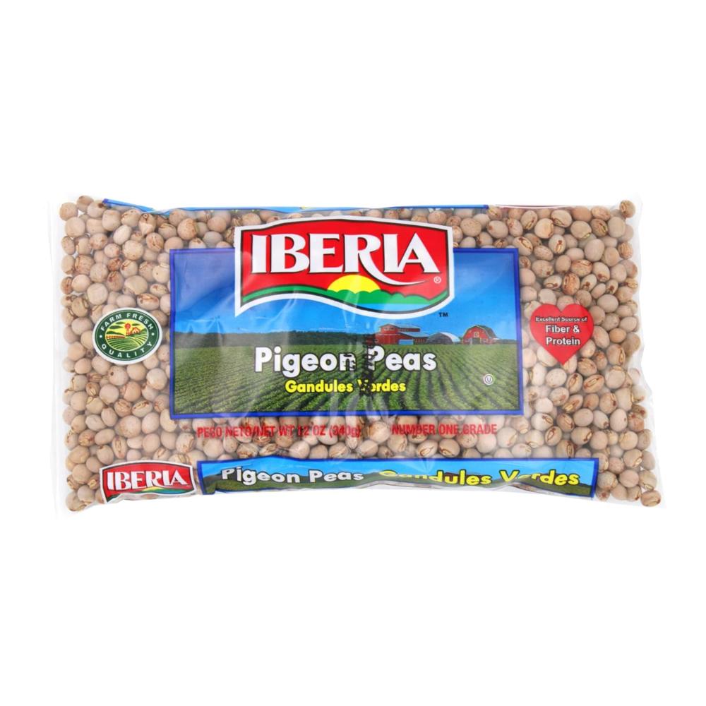 Iberia Dry Pigeon Peas, 12 oz.