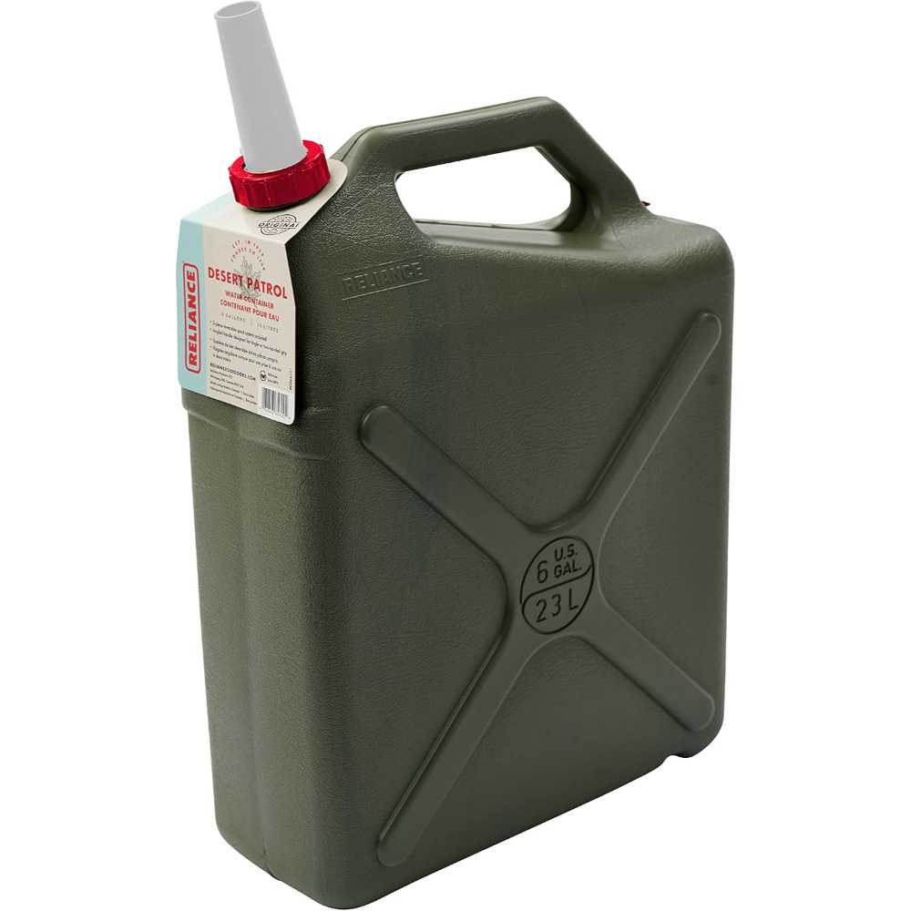 Reliance Products Desert Patrol 6-Gallon Rigid Water Container