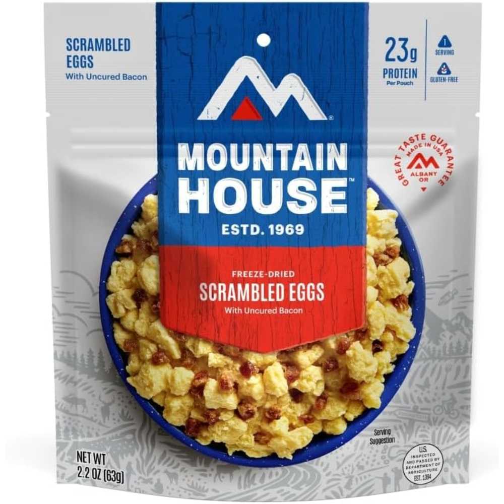 Mountain House Scrambled Eggs w/ Bacon