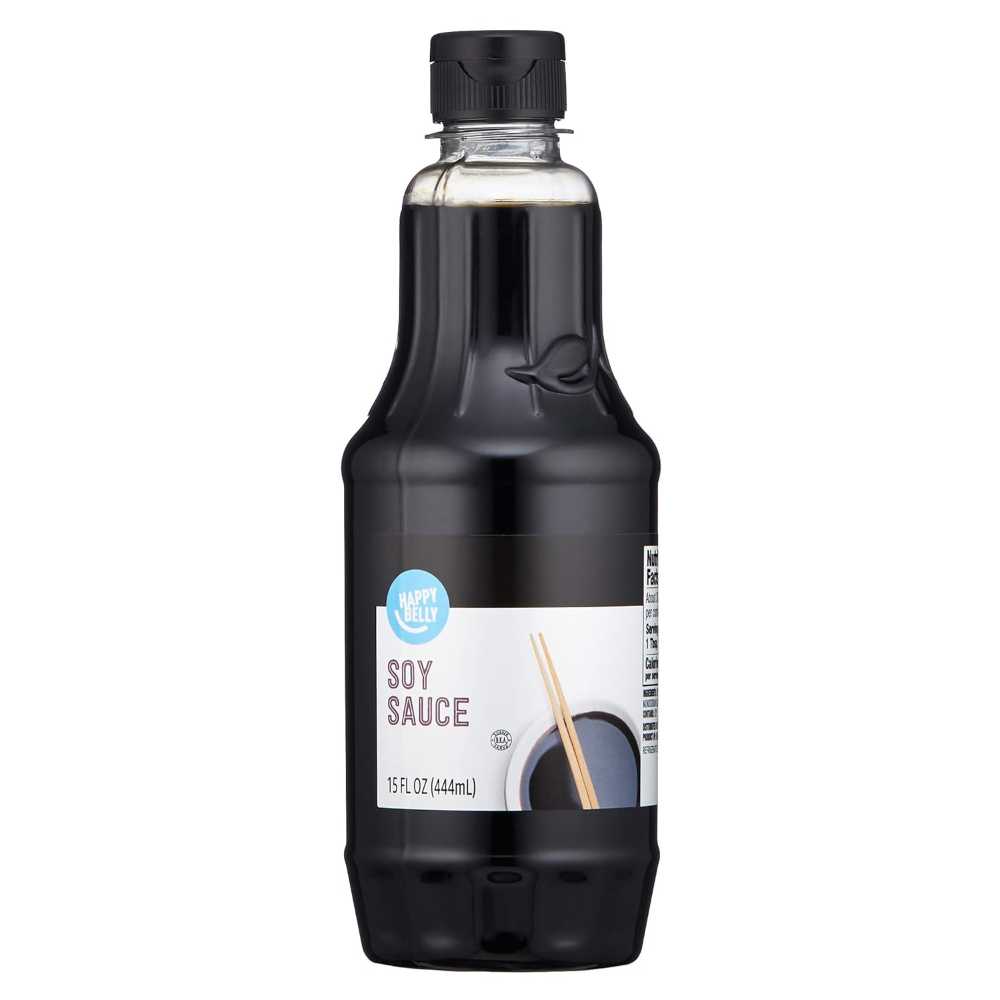 Happy Belly Soy Sauce, 15 oz.