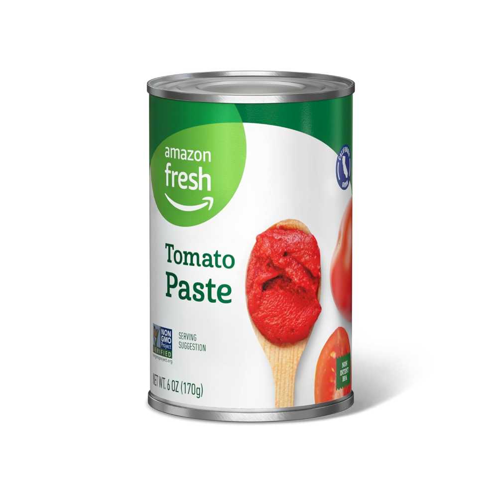 Amazon Fresh Tomato Paste, 6 oz.