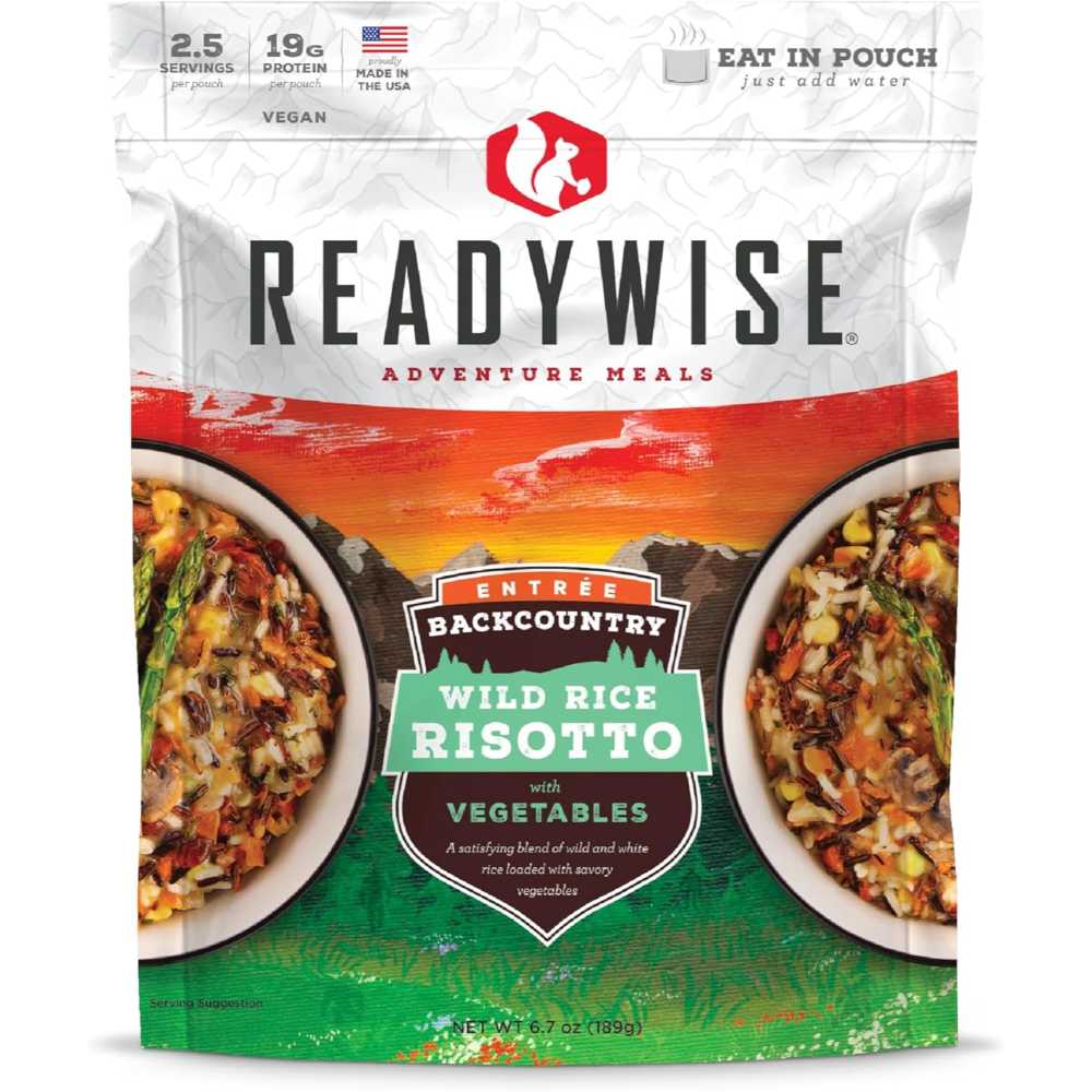 ReadyWise Freeze Dried Wild Rice Risotto
