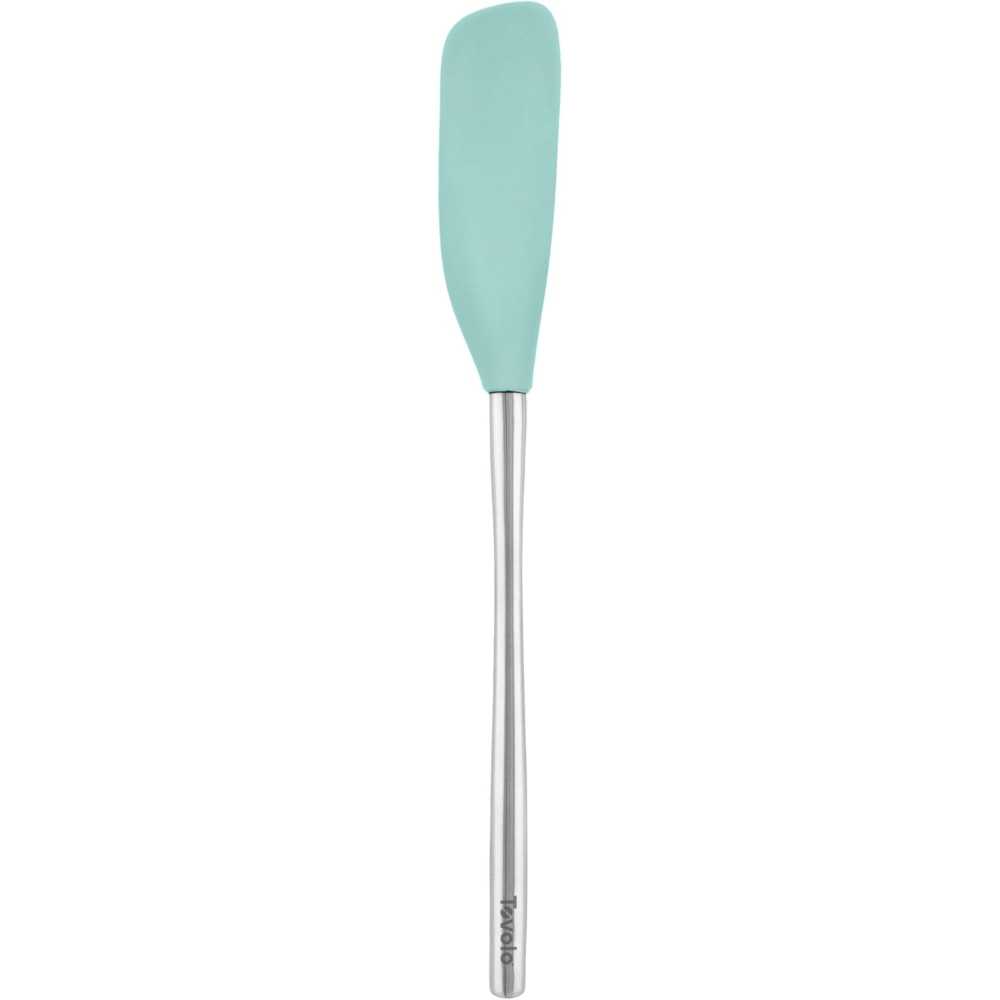 Tovolo Long Silicone Jar Spatula w/ Stainless Steel Handle