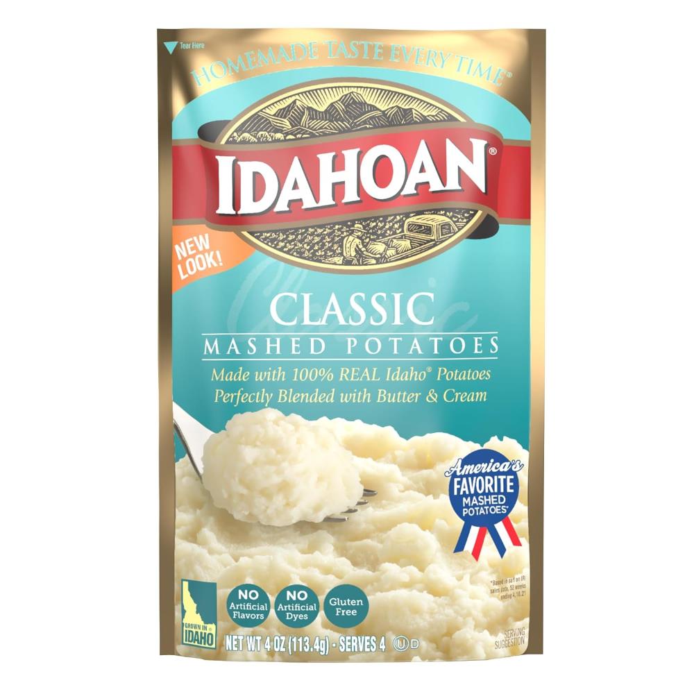 12-Pack Idahoan Classic Mashed Potatoes, 4 oz.