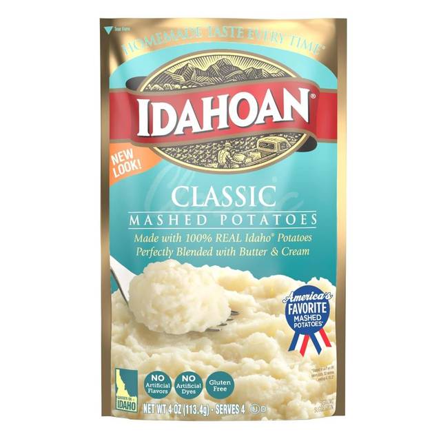 12-Pack Idahoan Classic Mashed Potatoes, 4 oz.