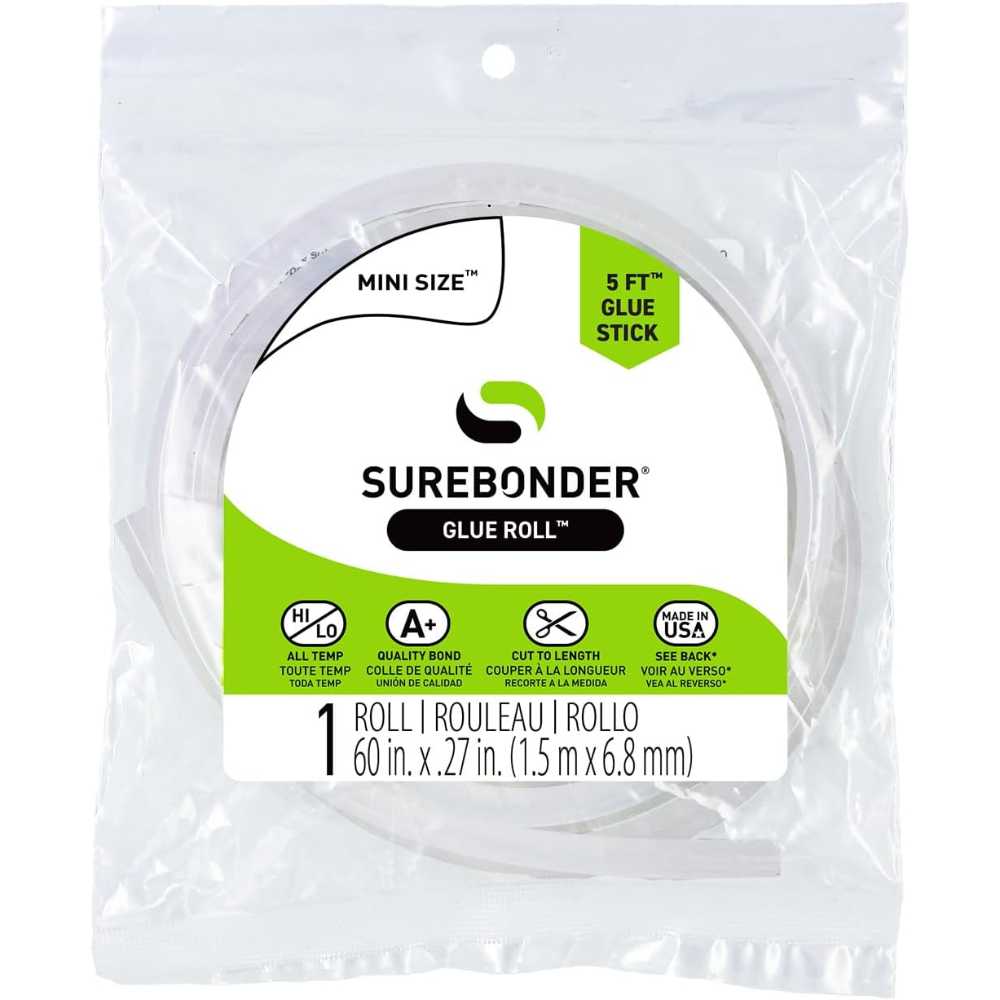 Surebonder 5' Mini Hot Glue Stick Roll