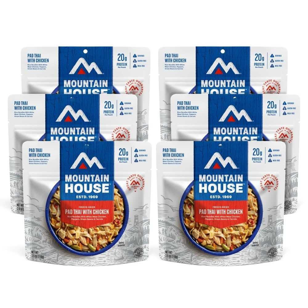 6-Pack Mountain House Pad Thai w/ Chicken