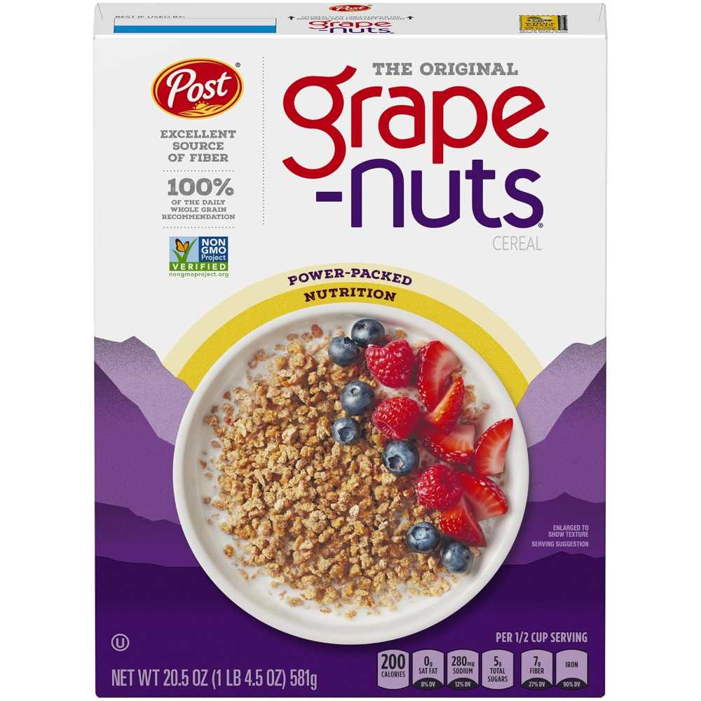 Post Grape Nuts Cereal, 20.5 oz.