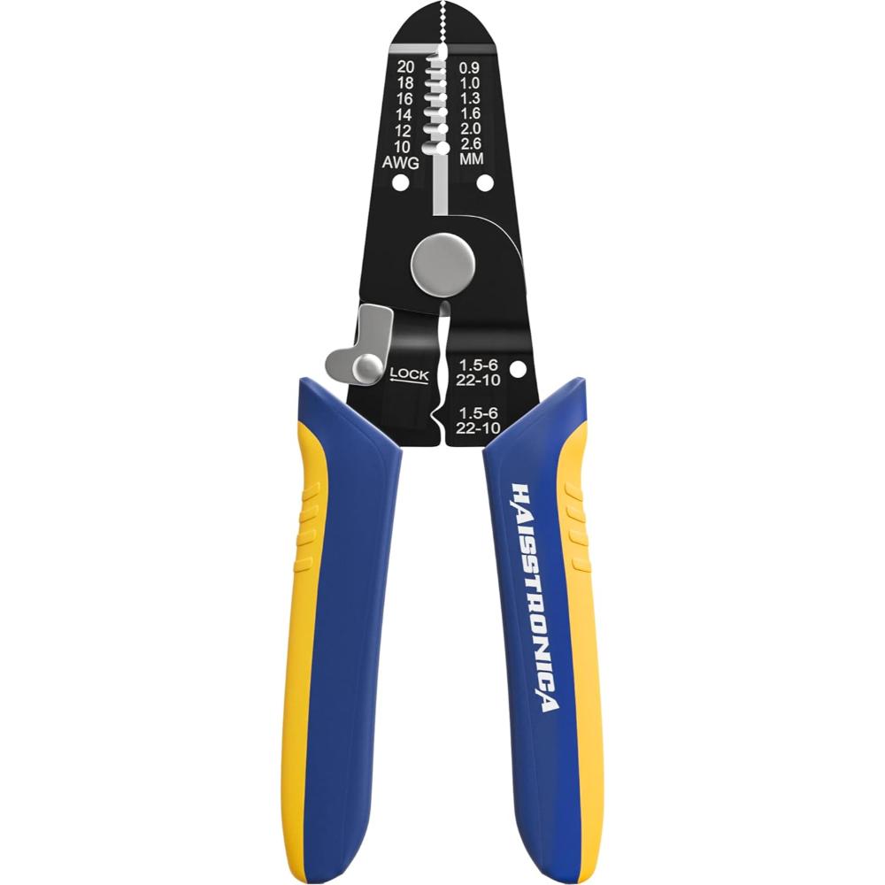 haisstronica 7.5" Wire Stripper & Crimping Tool