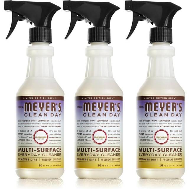 3-Pack Mrs. Meyer's Clean Day All-Purpose Cleaner Spray, 16 oz. (Compassion Flower)