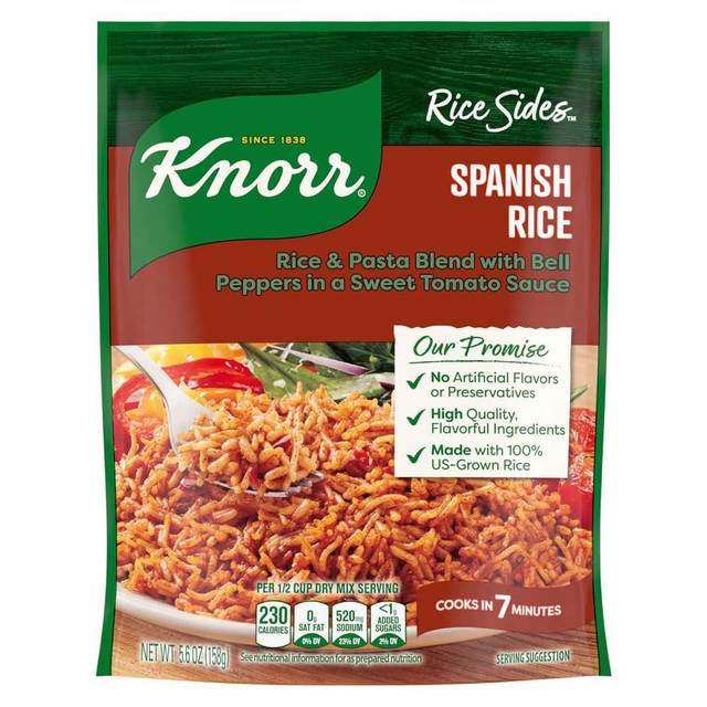12-Pack Knorr Spanish Rice Sides, 5.6 oz.