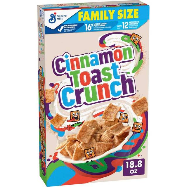 Cinnamon Toast Crunch, Family Size 18.8 oz.
