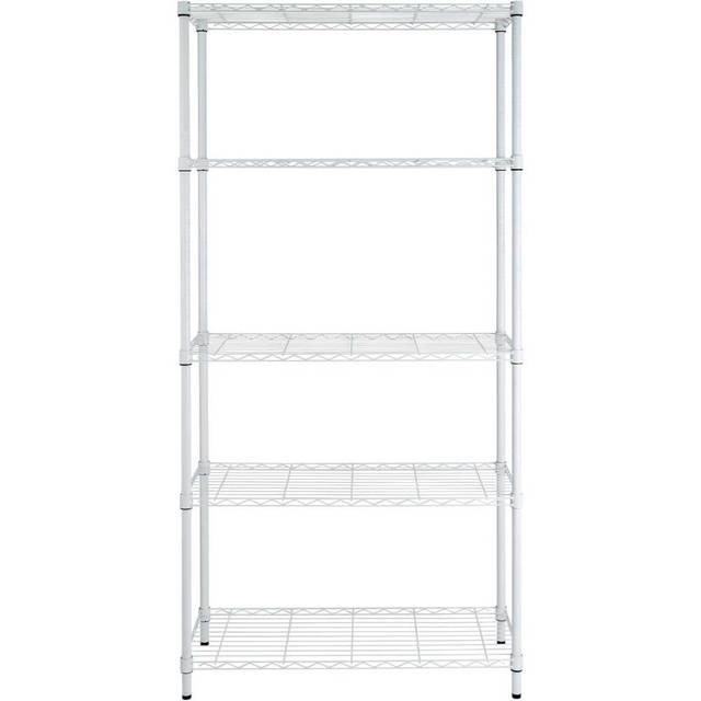 Honey-Can-Do 5-Tier White Shelving Unit (14" x 36" x 72")