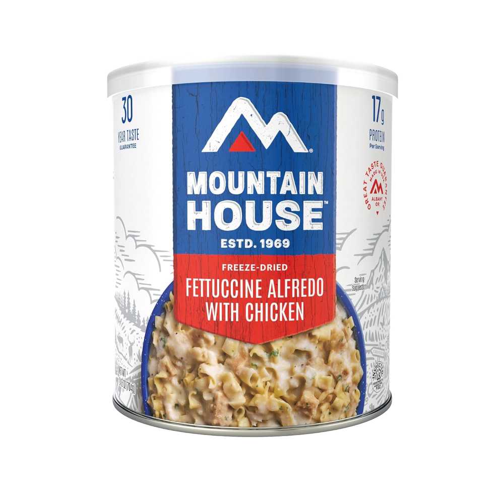 Mountain House Fettuccine Alfredo w/ Chicken #10 Can