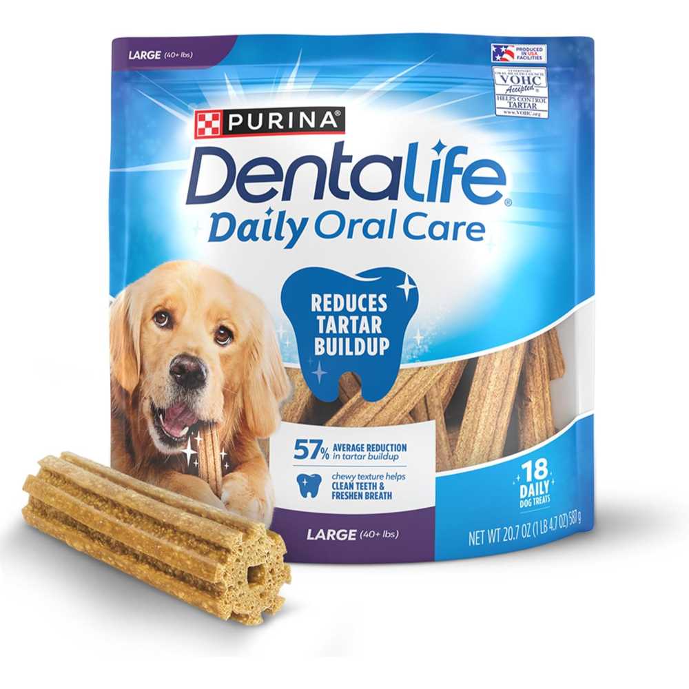 18-Pack DentaLife Daily Dental Chews for Large Dogs