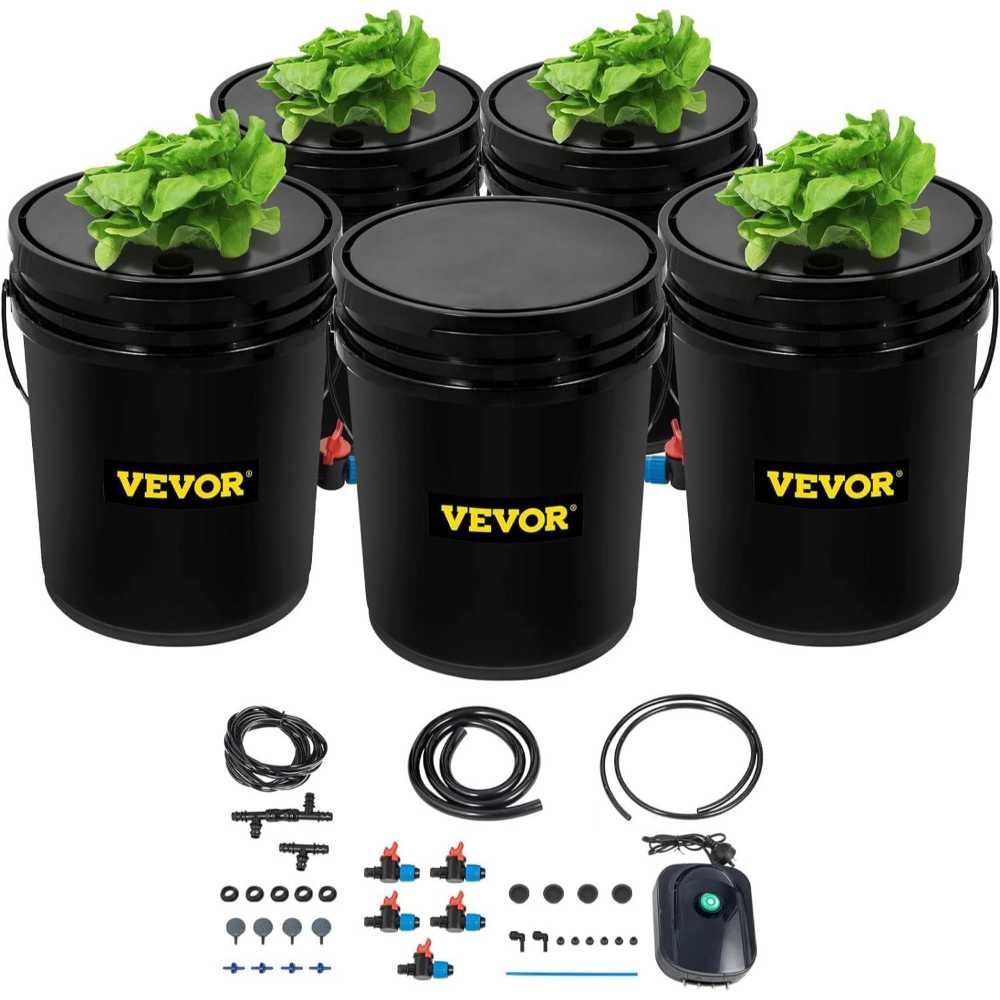 VEVOR 5-Bucket DWC Hydroponic System