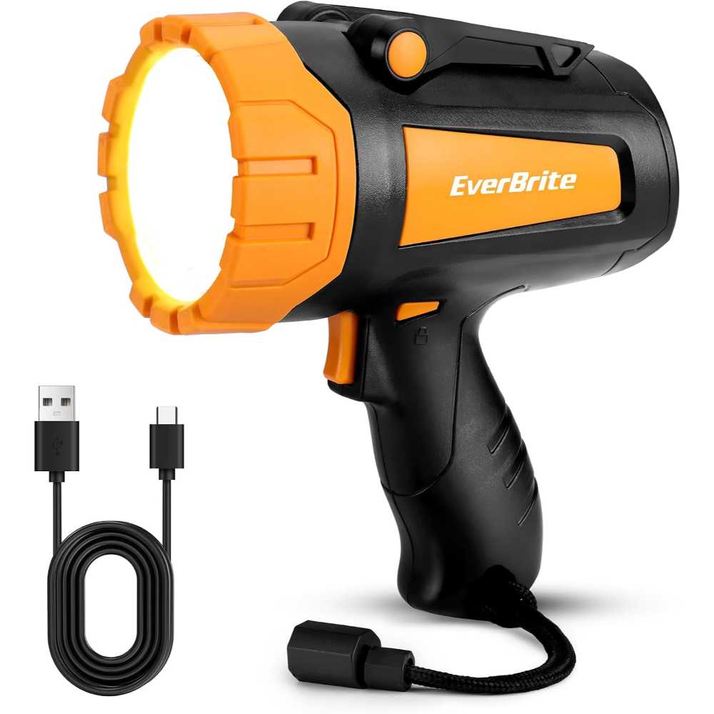 EverBrite USB-C Rechargeable 500-Lumen Spotlight