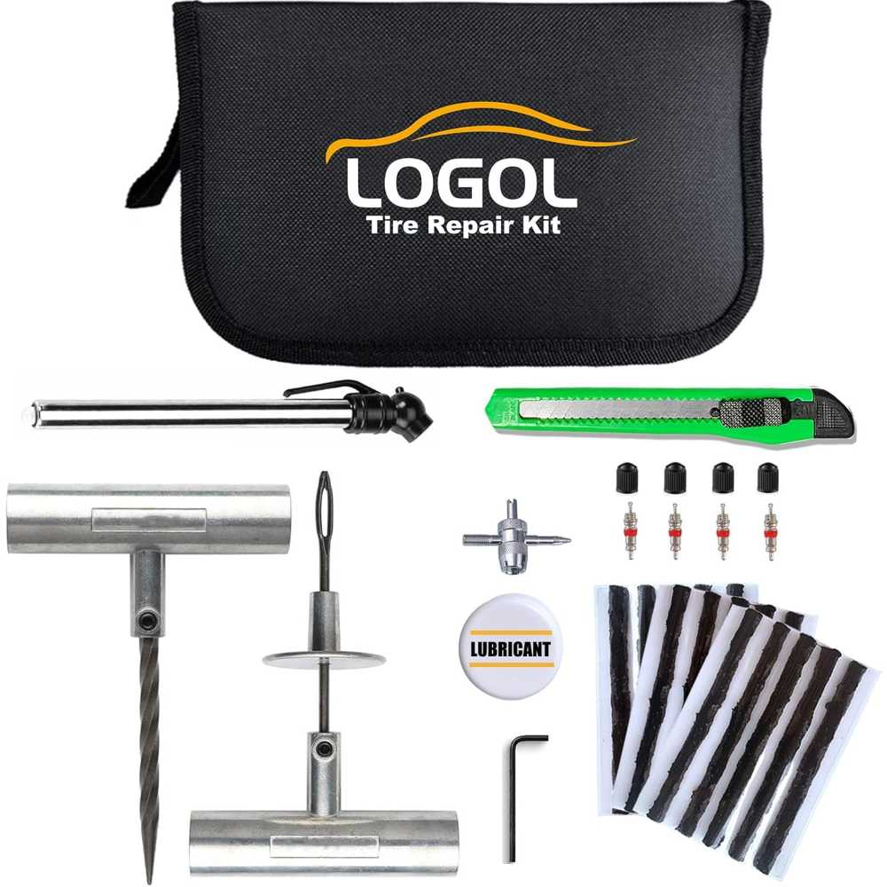 Logol 31-Piece Tire Repair Kit