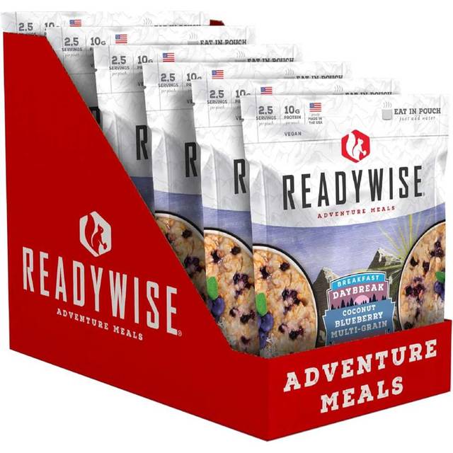 6-Pack ReadyWise Freeze Dried Coconut Blueberry Multi-Grain ($3.49 / Pouch)