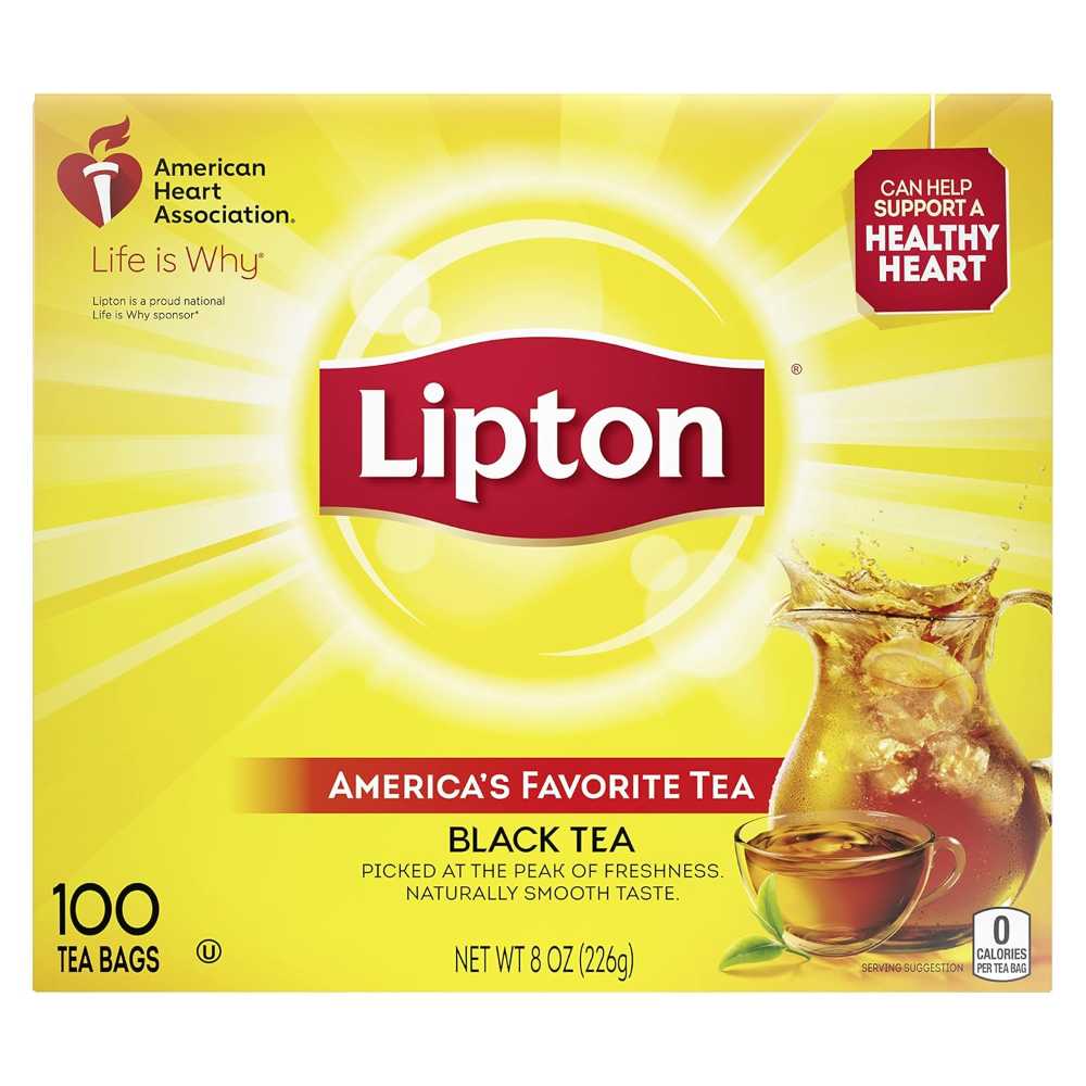 1000-Pack Lipton Black Tea Bags