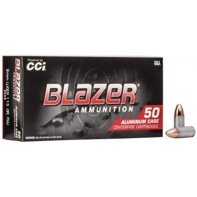 1000-Rounds CCI Blazer 9mm Aluminum Ammunition