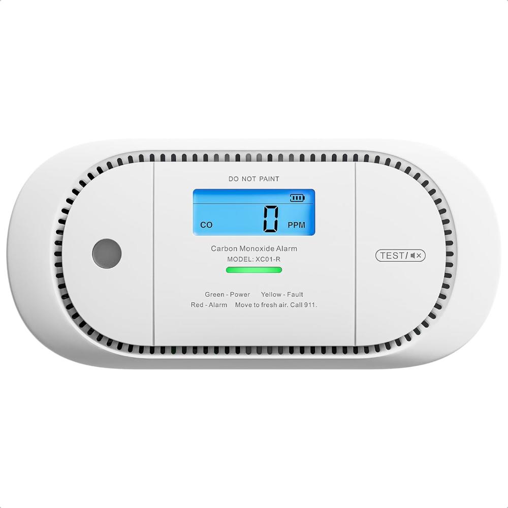 X-Sense Carbon Monoxide Monitor/Alarm w/ Digital LCD Display