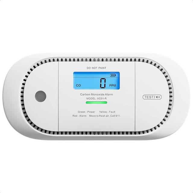X-Sense Carbon Monoxide Monitor/Alarm w/ Digital LCD Display