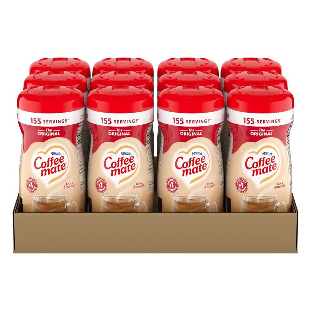 12-Pack Coffee Mate Original Powdered Coffee Creamer, 11 oz.